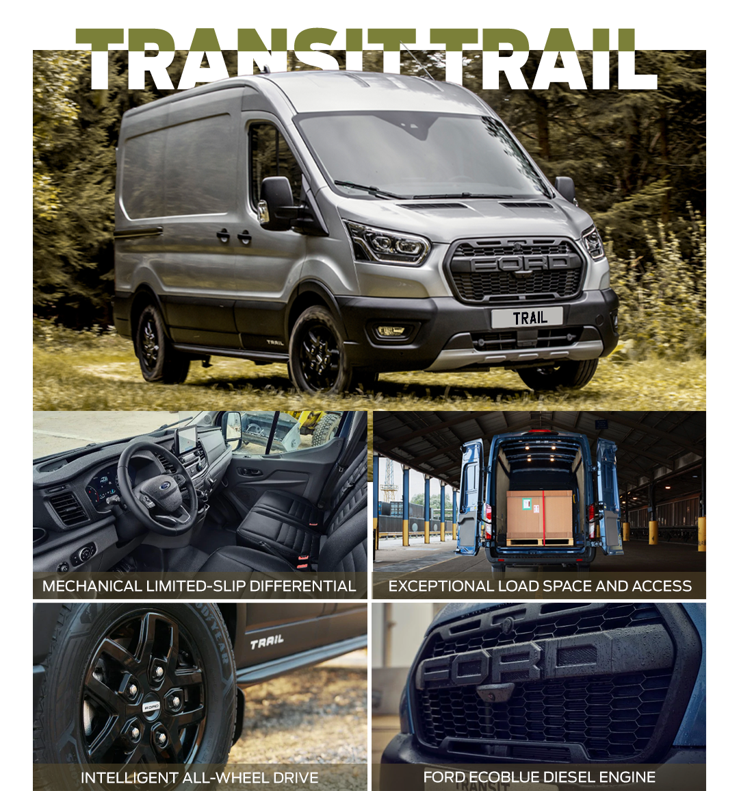 New Ford Transit Trail Van for Sale TC Harrison Ford